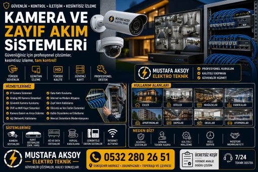 Kamera ve Zayıf Akım Sistemleri